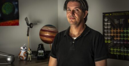 Jay Dunn, assistant professor of physics at Perimeter College