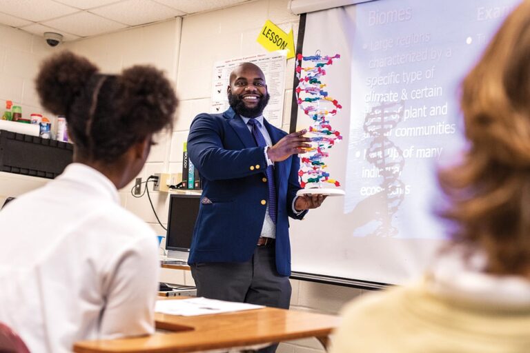 Dustin Lemons black male science teachers