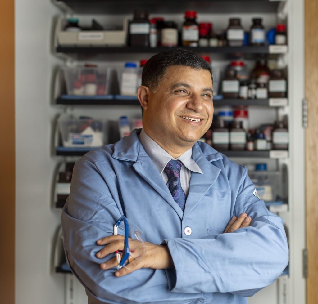 Maged Henary, associate professor of chemistry