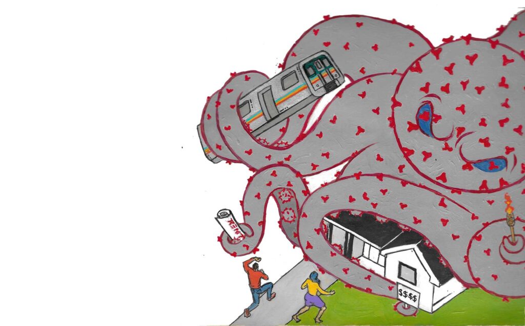 covid 19 pandemic housing insecurity housing crisis illustration by Fabian Williams