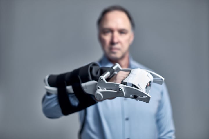 Andrew Butler Nursing robotic arm exoskeleton