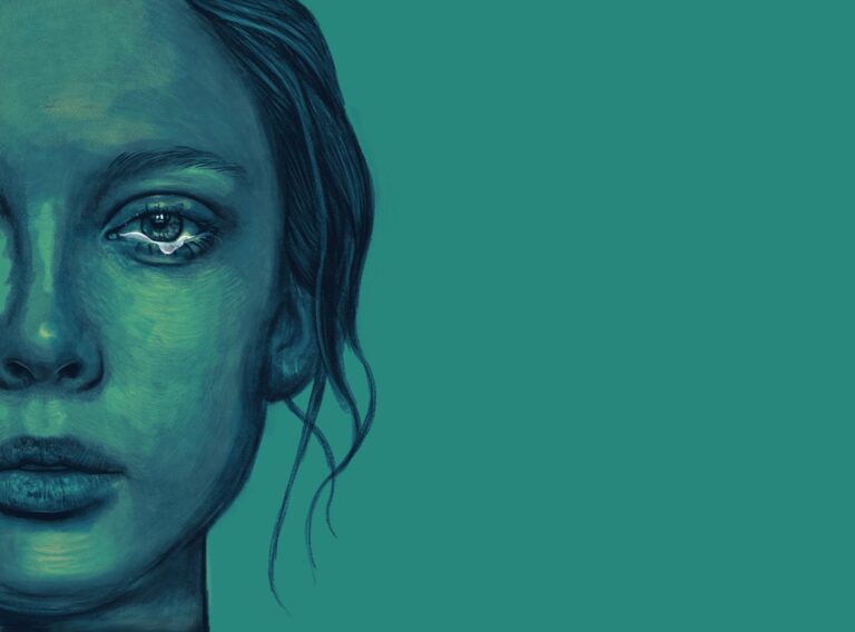 Center for Interpersonal Violence woman face illustration