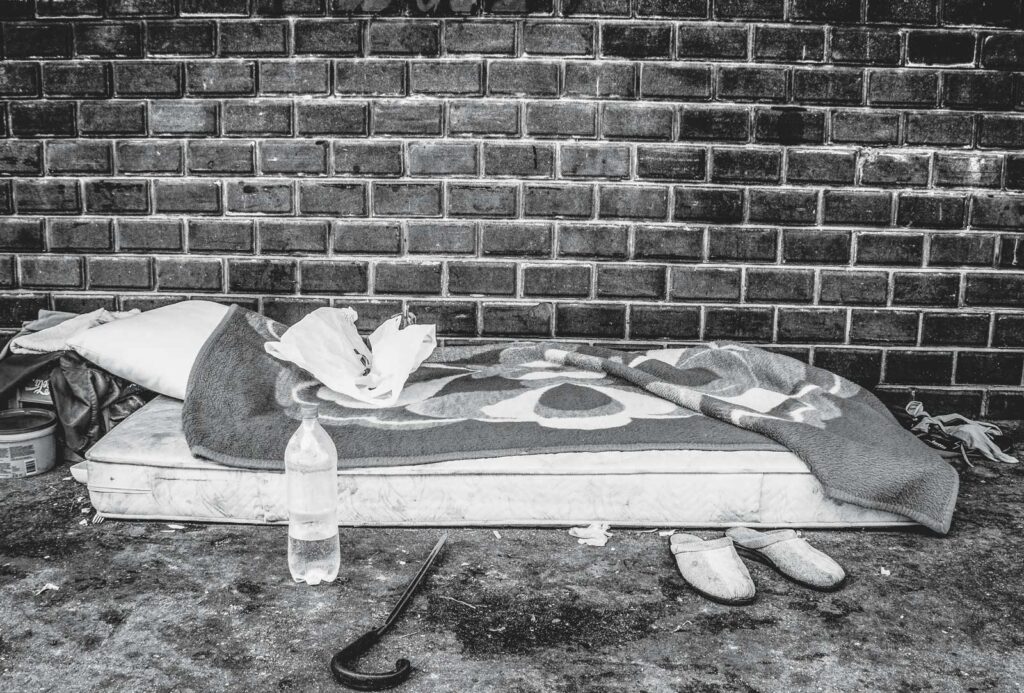 Homeless, street